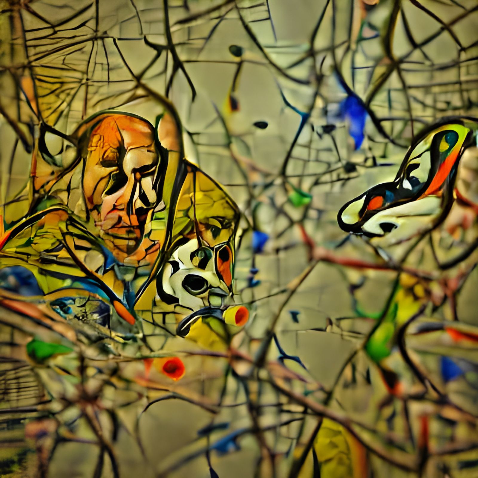 Lost in sadness
