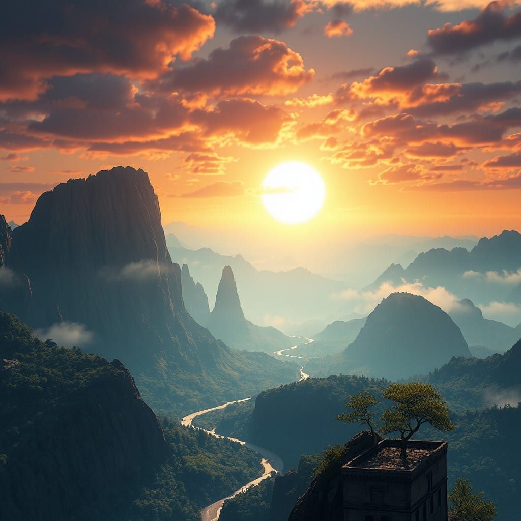 Surreal Sunset Scenes of Natural Wonders