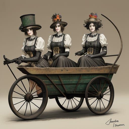 The funny trannies train