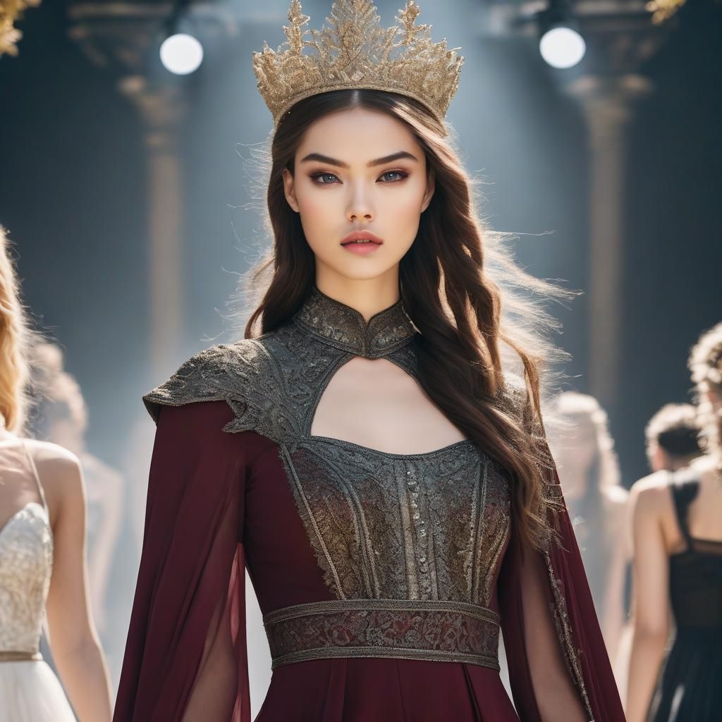 Princess Aurora Inspired Summer Fashion Show