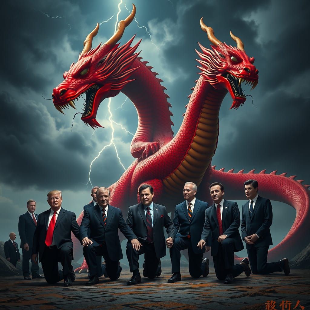 China's Red Dragon Menace Overwhelms USA in Ominous, Maximal...