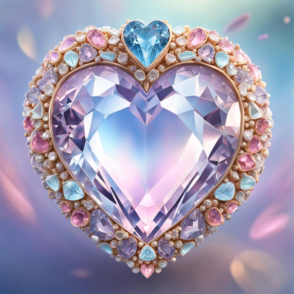 Crystal heart