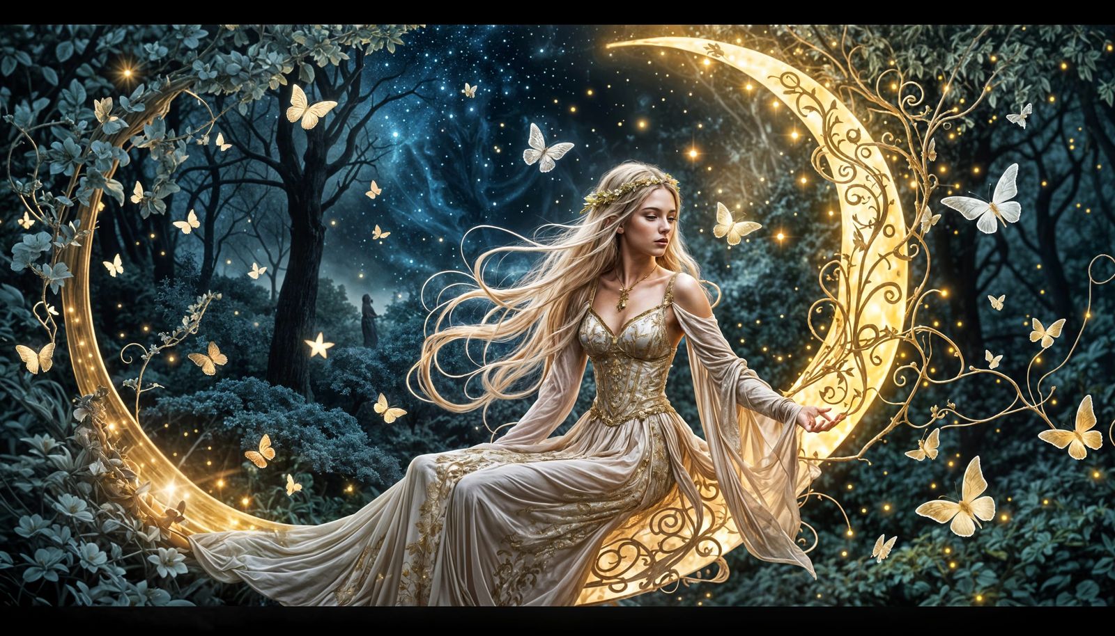 la demoiselle de la lune