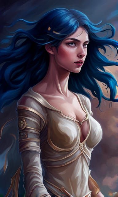 A full body pin-up girl near a robot, there is ugliness in beauty, but there is also beauty in ugliness. in the style of...