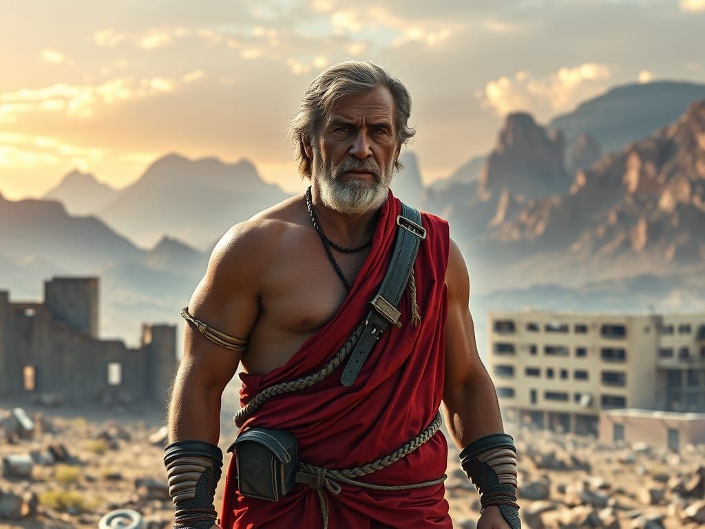 Post apocalyptic leader