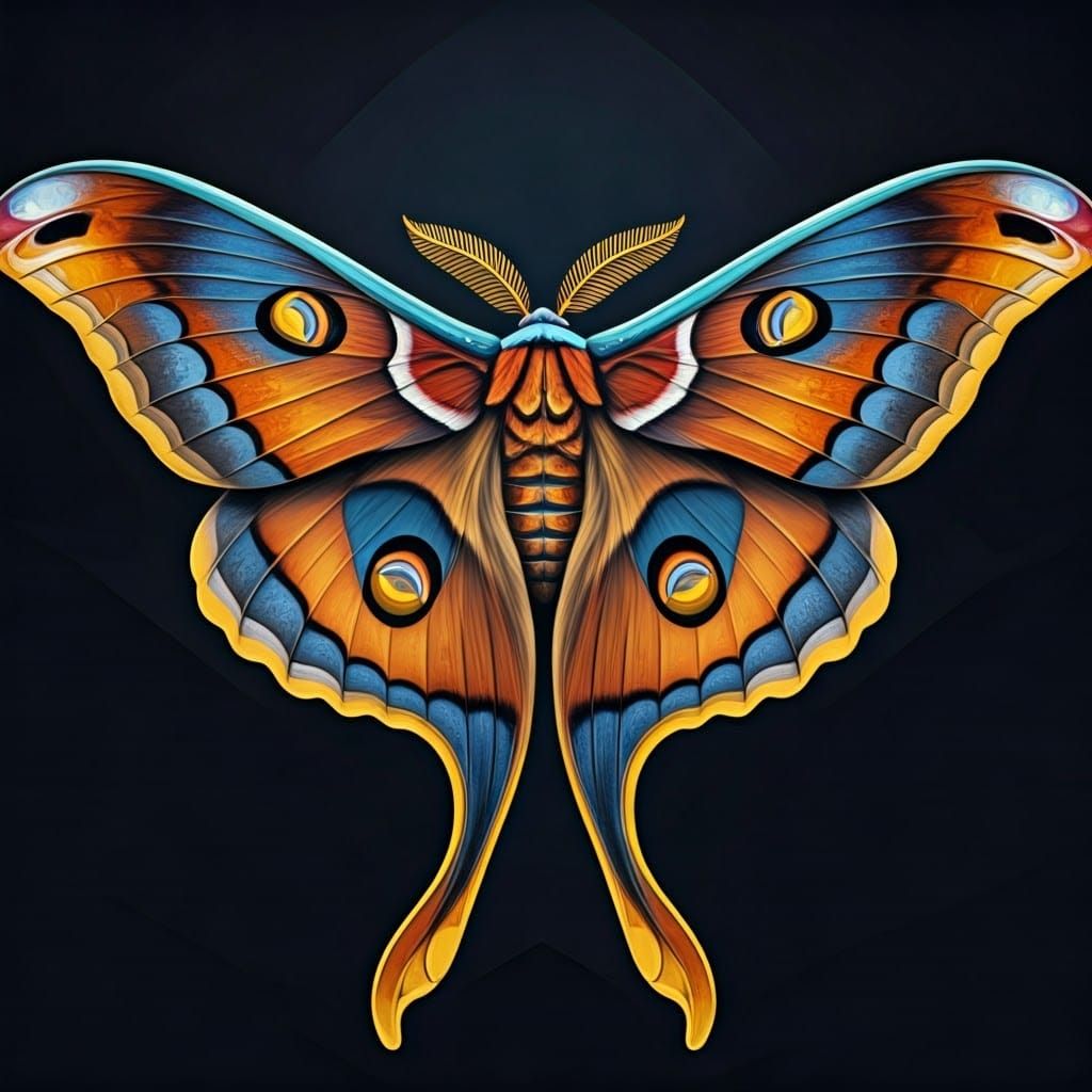 Indian Moon Moth