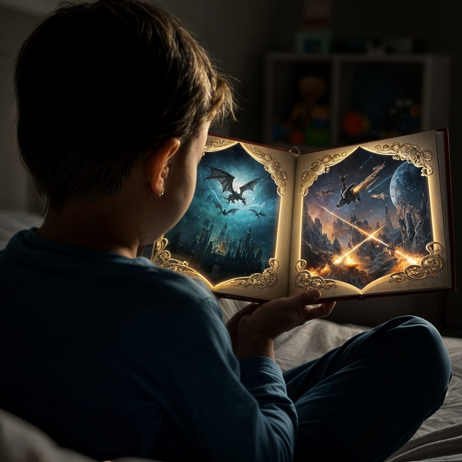 Magical Storybook Portals to Fantasy and Sci-Fi Worlds