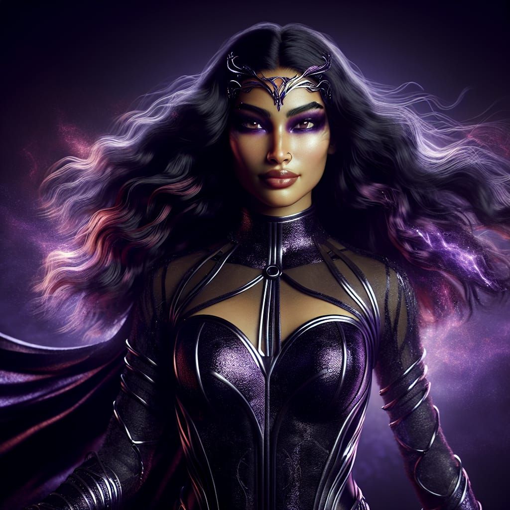 exotic superhero with the ability to manipulate dark energy.