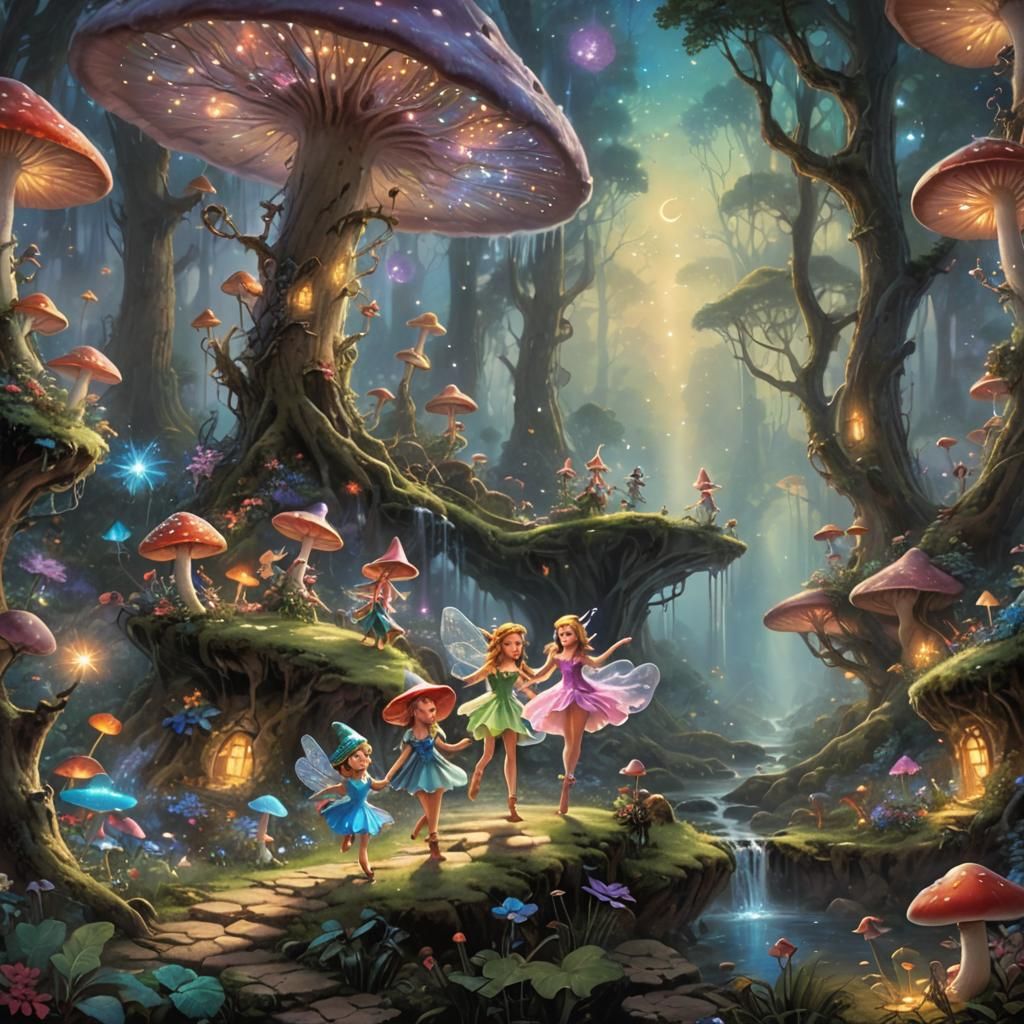 Magic Mushroom Kingdom: A Cosmic Fantasy