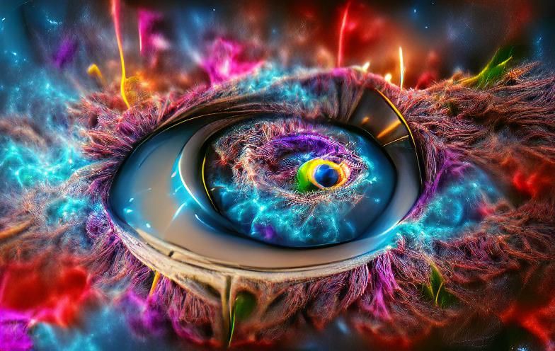 Cosmic Eye in 8K 3D Resolution
