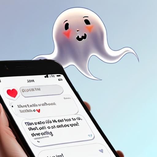 Ghosting: The act of abruptly abandoning someone in a commun...