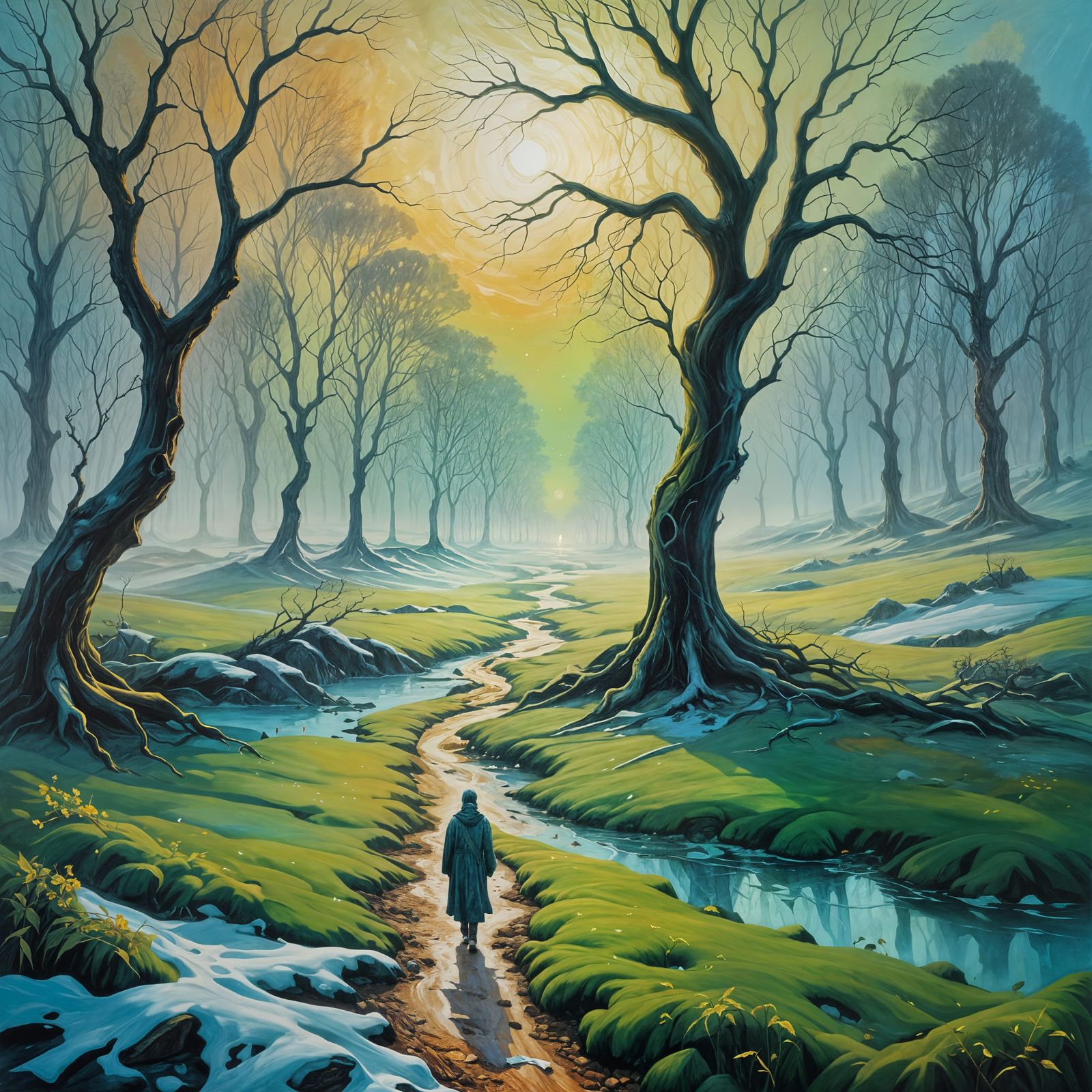 Magical Threshold: Life and Death Painting