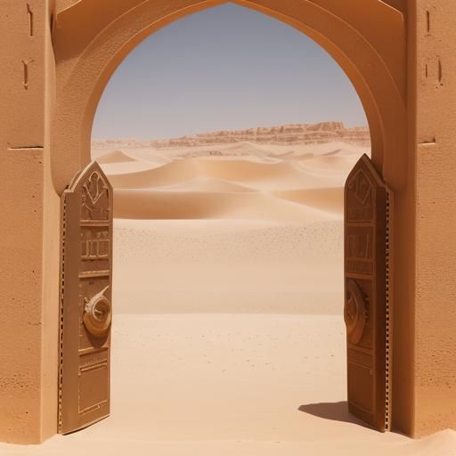 Arabian Desert Gate: Professional Photography