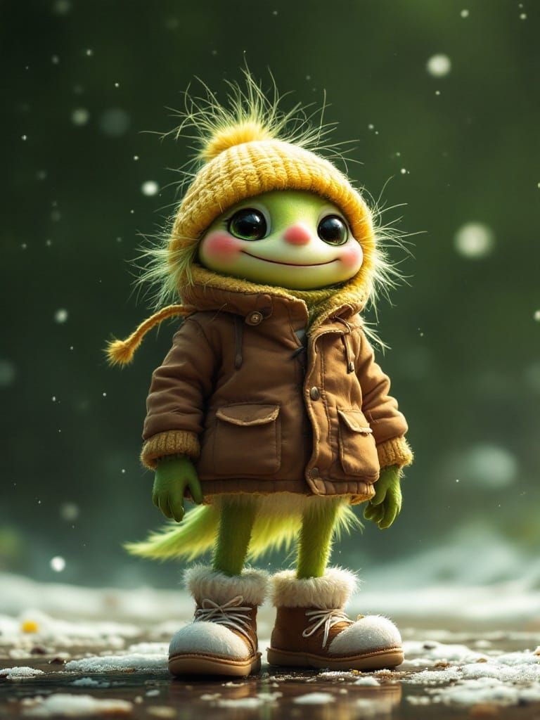 Dibble Sprout Squidge Suprareal Freestanding Grapheme Wearin...