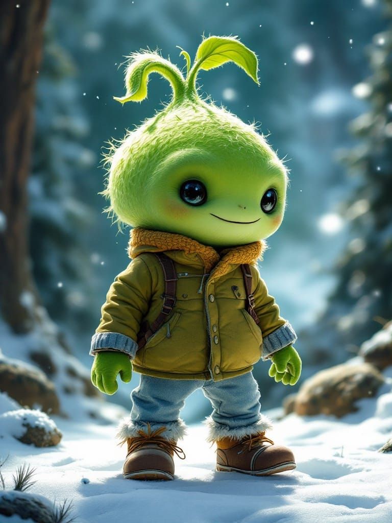 Dibble Sprout Squidge Suprareal Freestanding Grapheme Wearin...