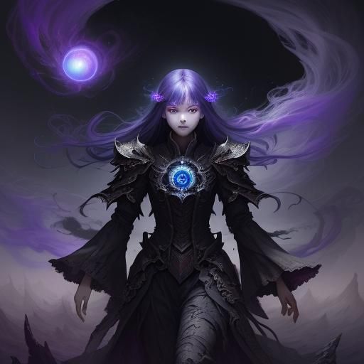 Magical Eyeball Drifting in Ethereal Realm