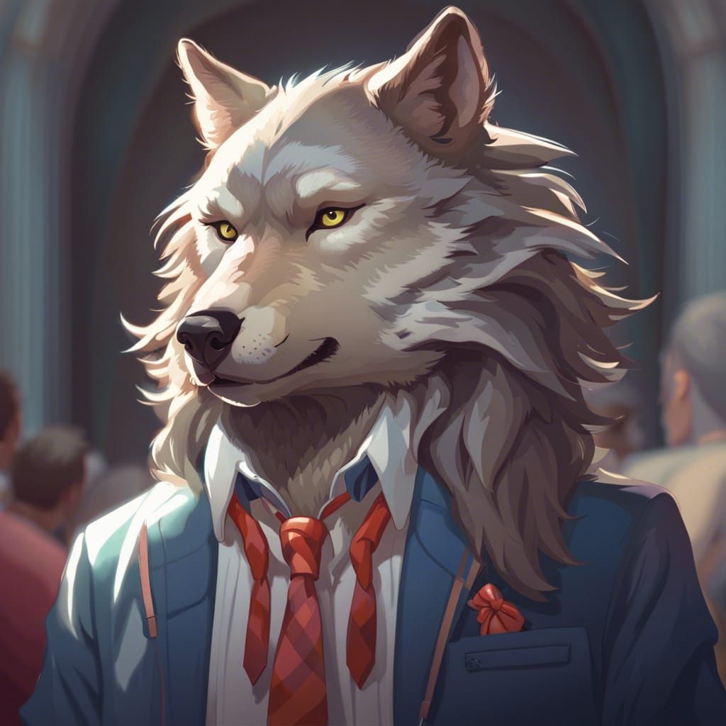 Preppy Wolf