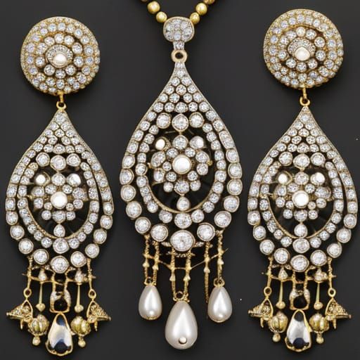 Gorgeous Gemstone Necklace: Digital Matte Painting