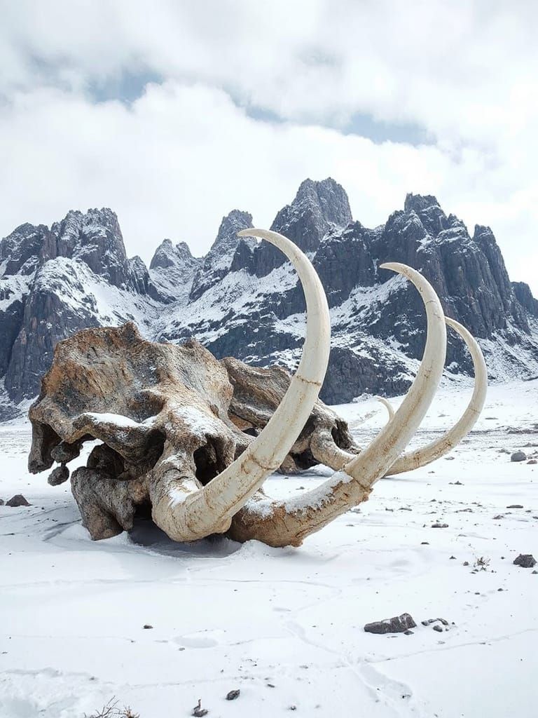 Ancient Fossils Rise from the Frozen Wilderness