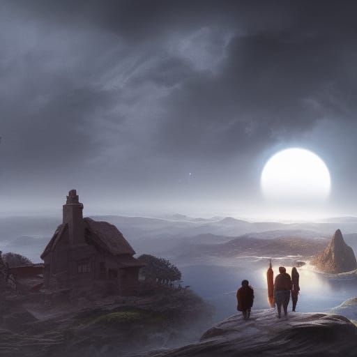 Surreal Moon Bread in a Kingdom of Hunger