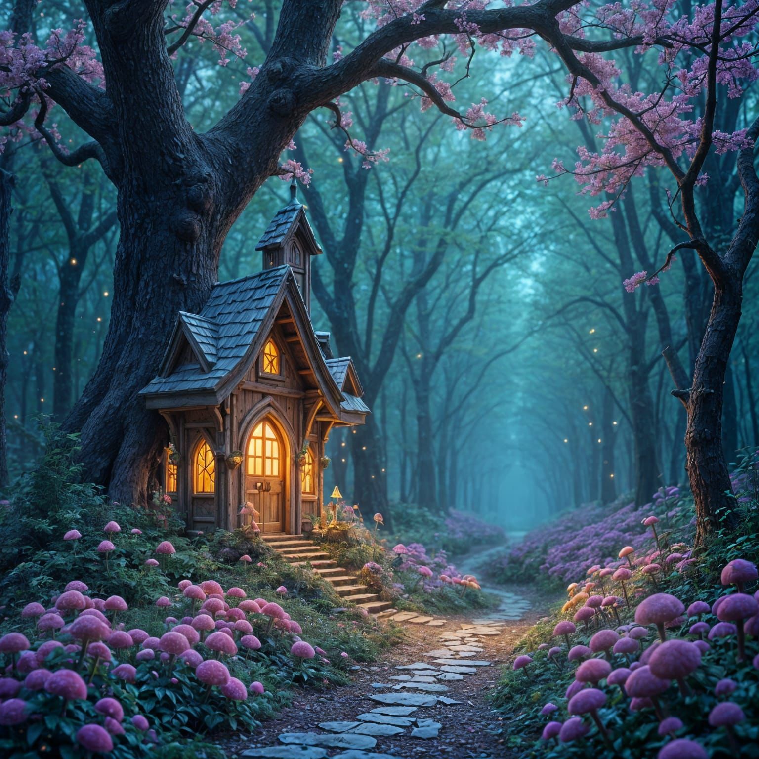 Enchanted Forest: A Magical World of Fairies