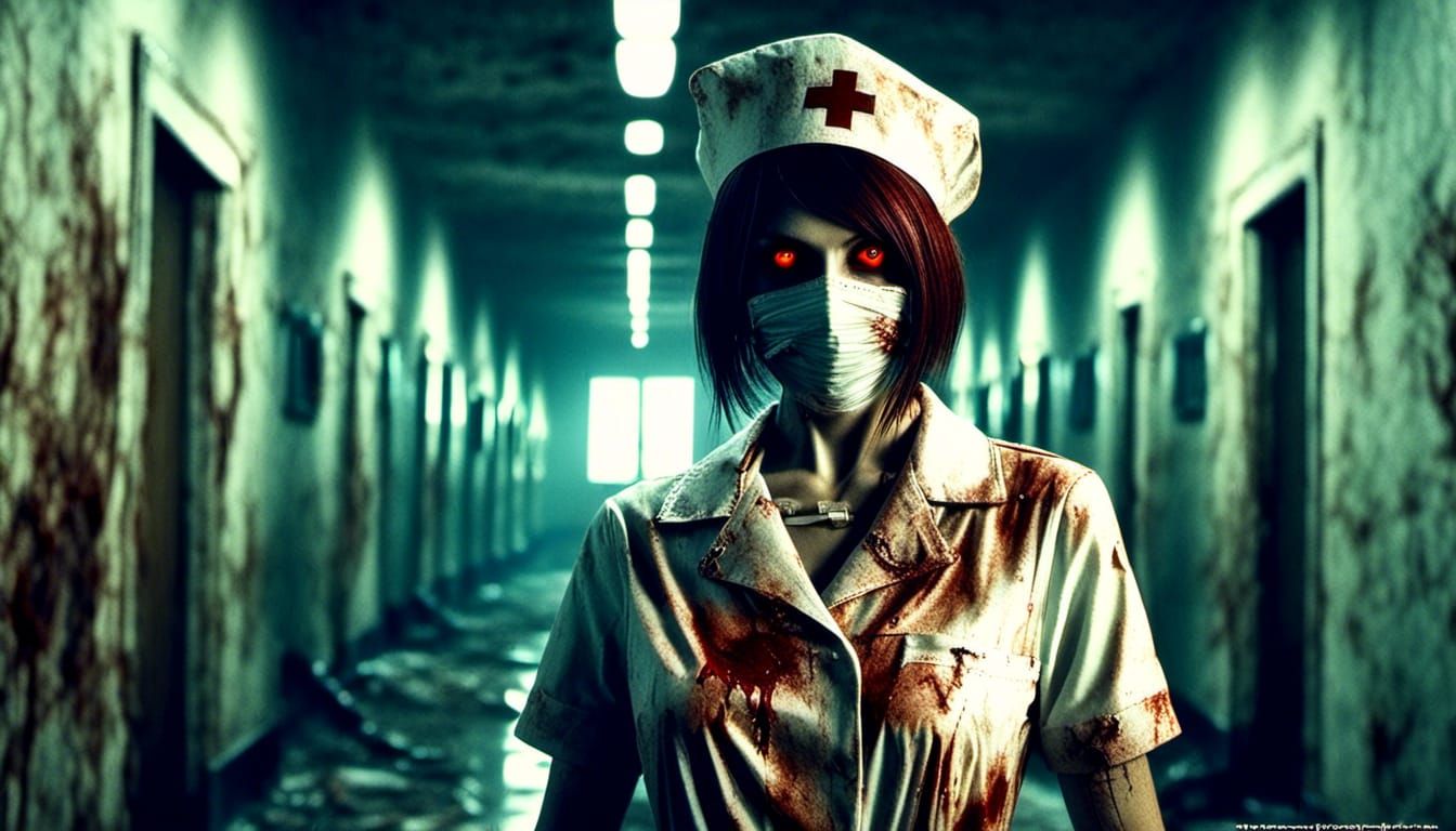 Silent Hill Nurse in Abandoned Hospital