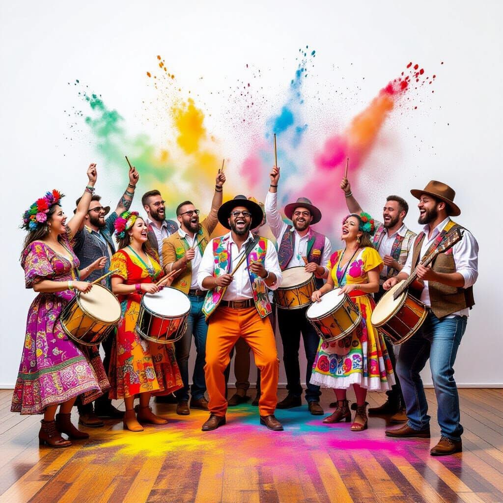 Everyone has their own drum, sound, rhythm, and song