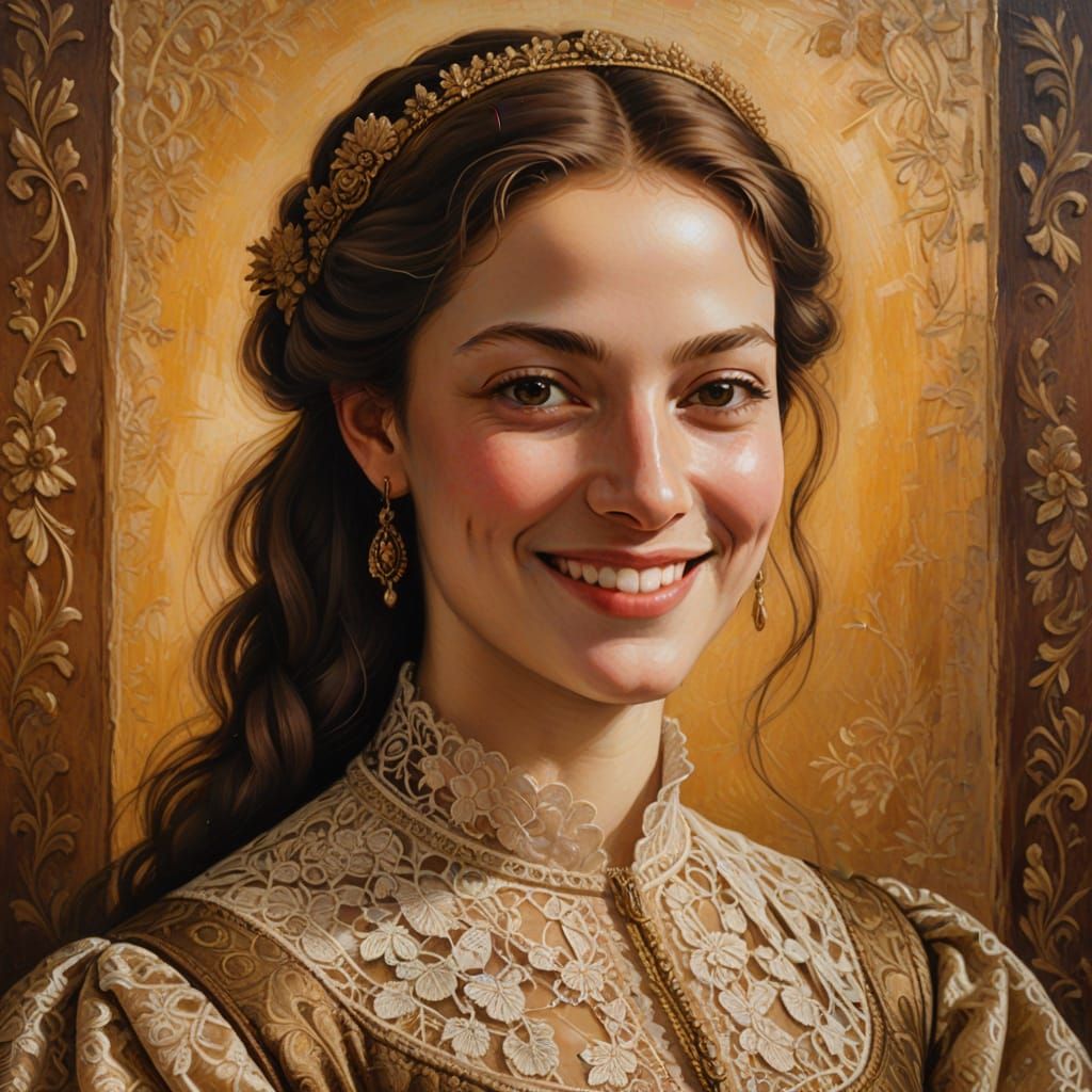 Renaissance Portrait of a Young Medici Woman