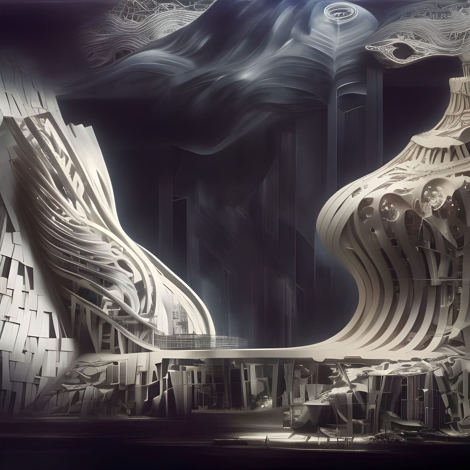 Deconstruction of the Human Brain: Hyperdetailed Digital Art