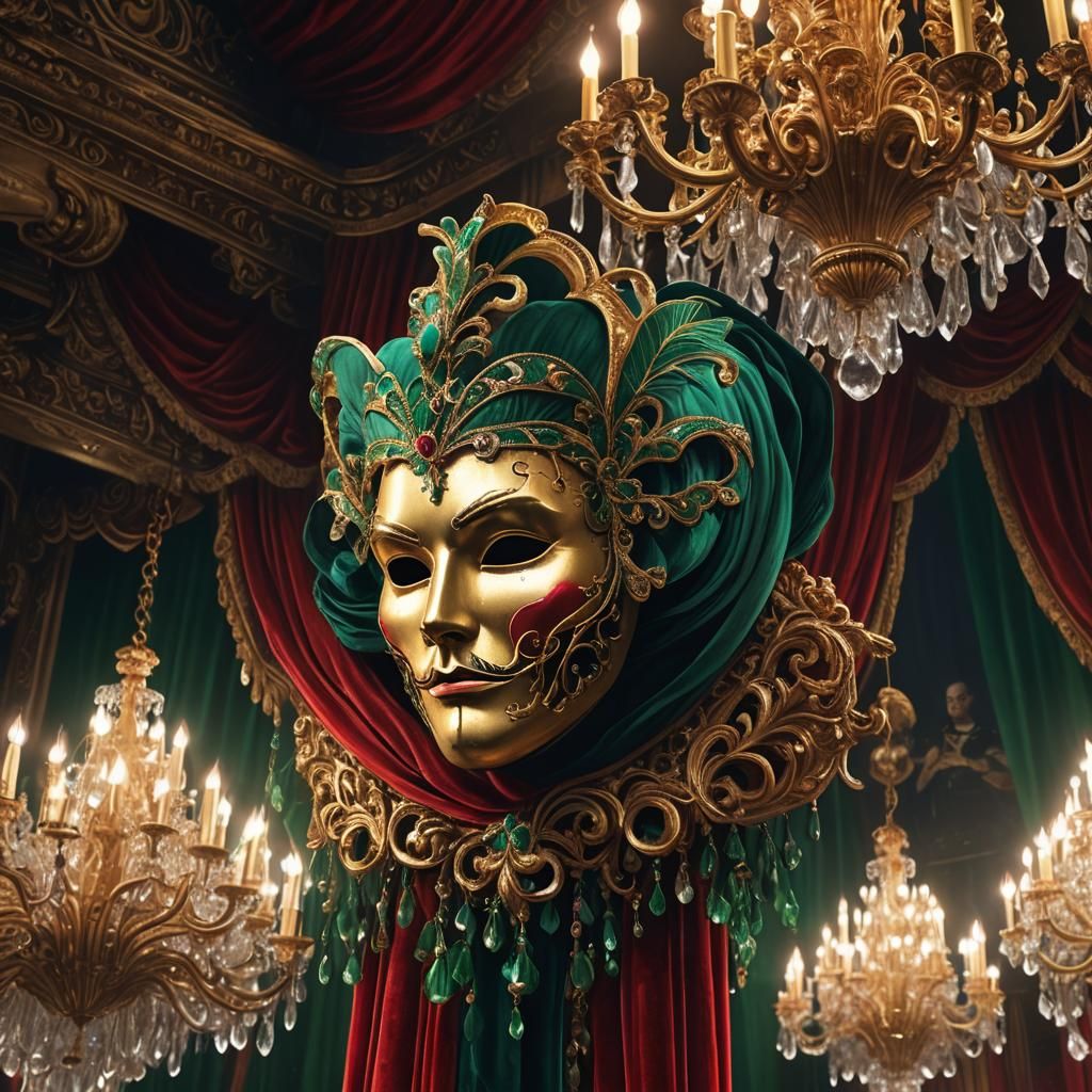 Phantom of the Opera: Mask and Christine