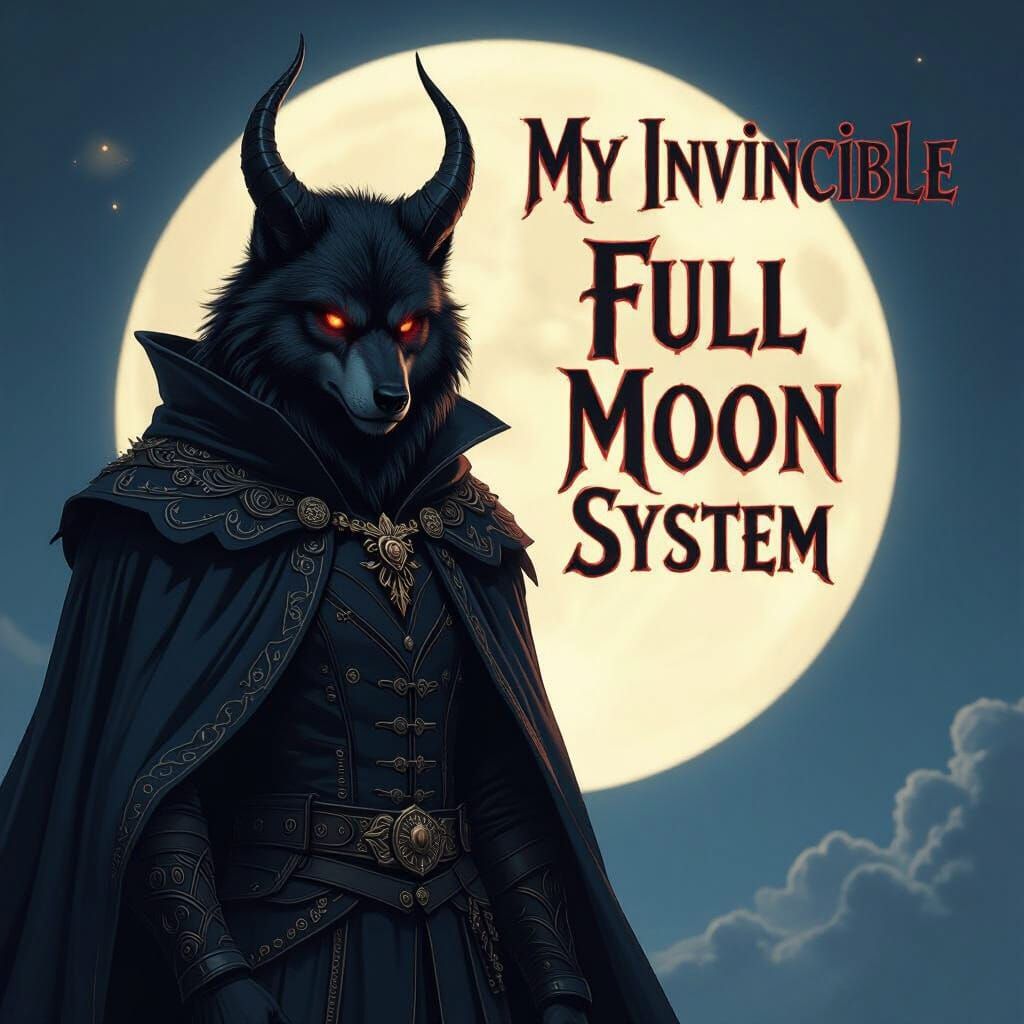 Werewolf Book Cover: Invincible Full Moon System