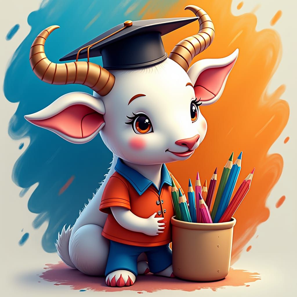 Alumni T-Shirt Design with 3D Carabao, School Theme
