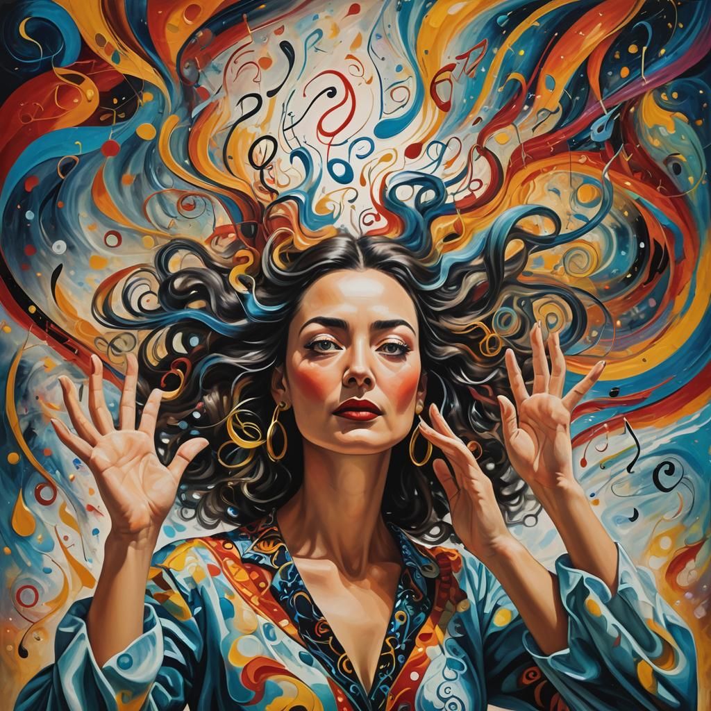 Electric Synesthesia in a Surreal Dreamscape