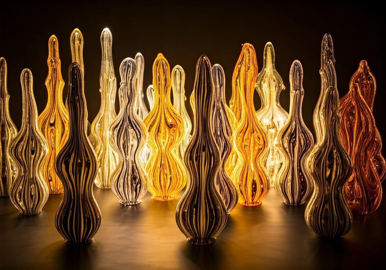 Molten Glass and Light Dance in Pucci Style