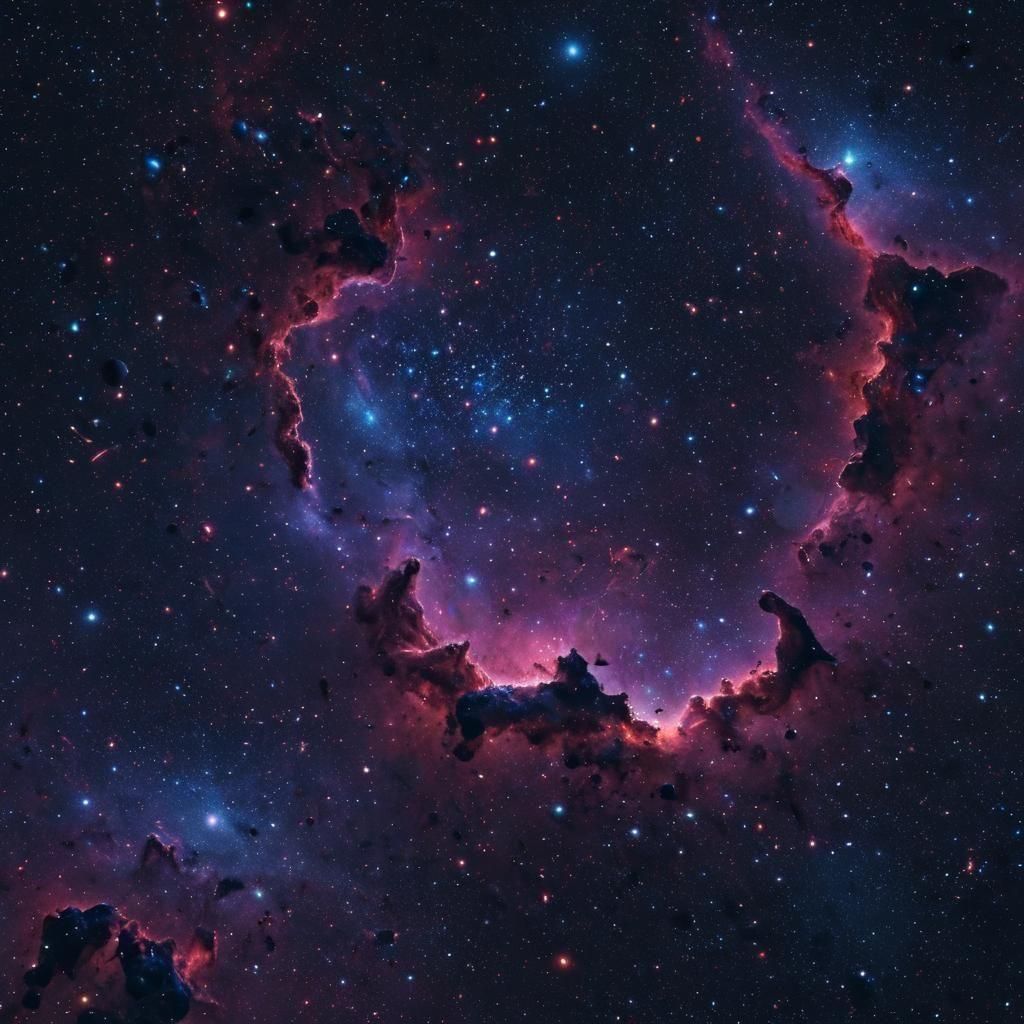 Exotic Sky Filled with Stars: Astrophotography