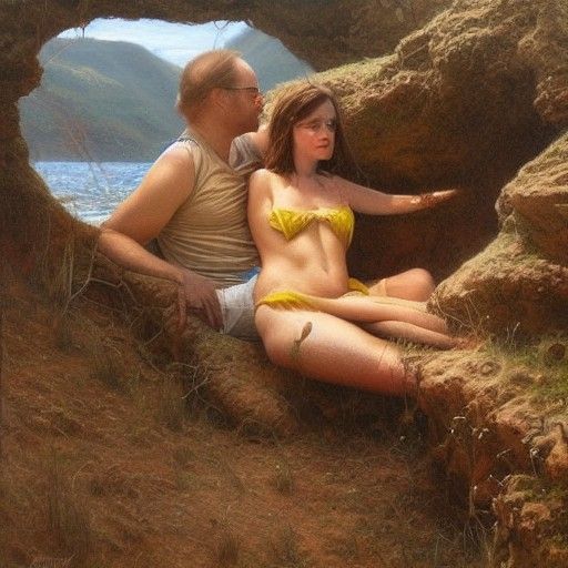 Surreal Dreamscape: An Oil Painting in Imaginative Realism