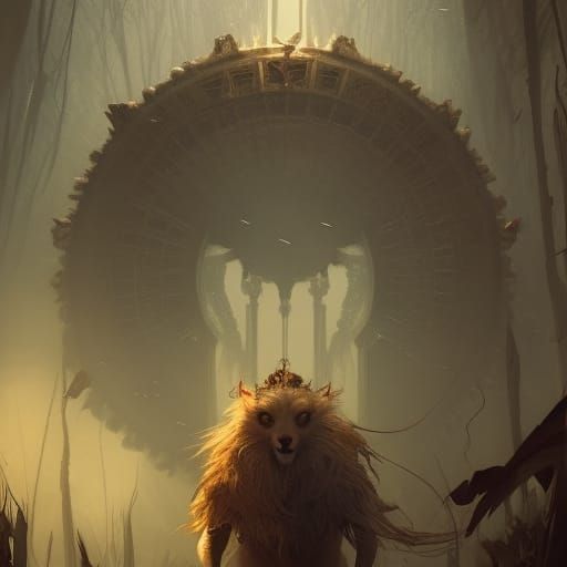 Animals in Dark Fantasy Concept Art