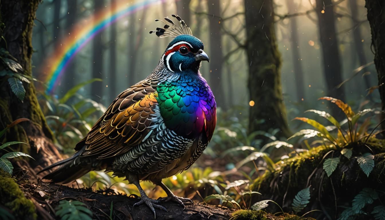Rainbow Spirit Quail