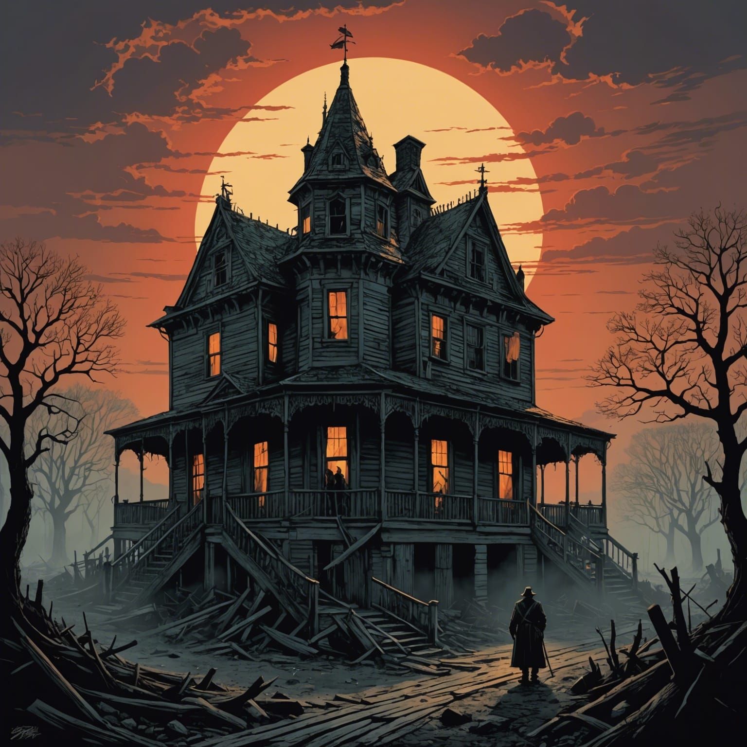 House of the Rising Sun: Horror Art