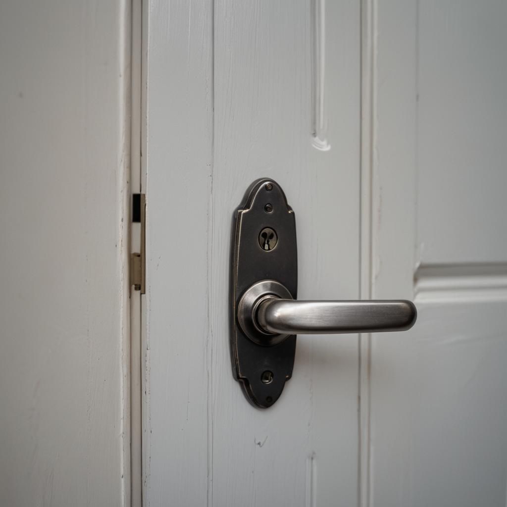 K6200 Door Handle Macro Photography