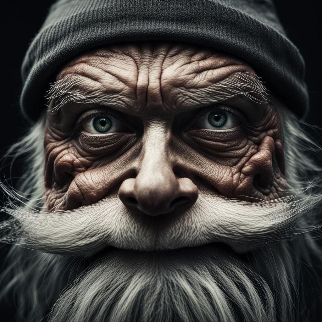 Lorax Portrait in Photographic Style