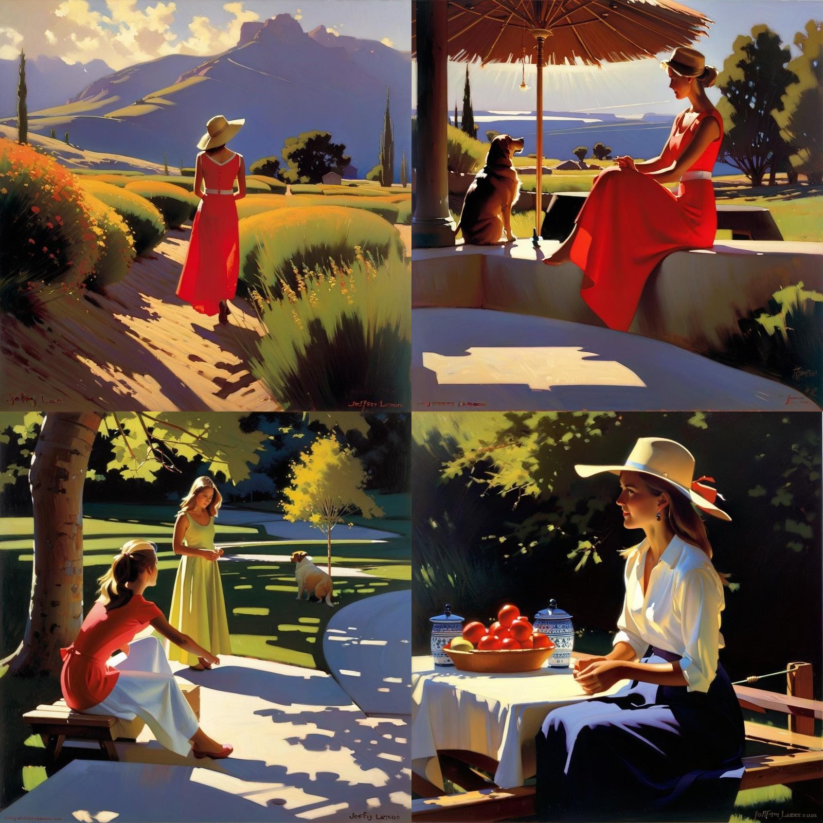 Realist Still Life Image in Classical Style