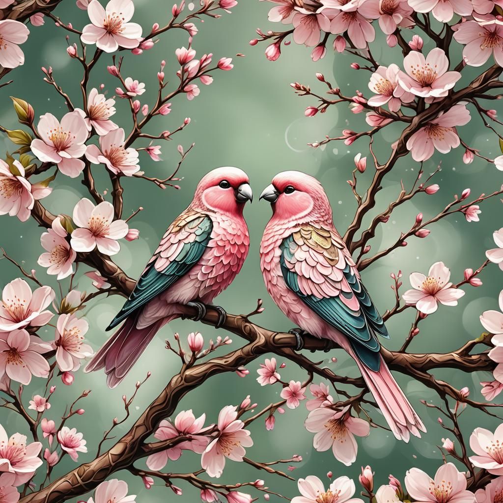 Love birds 💗...