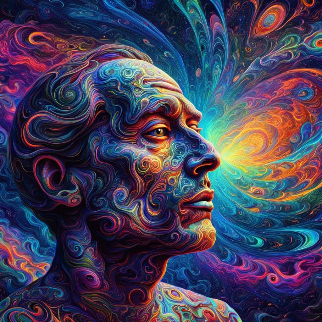 Psychedelic Surrealism: Denial in Cosmic Art Style