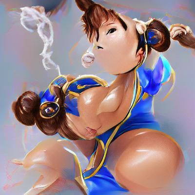 Chun-Li: Street Fighter Icon in Digital Art