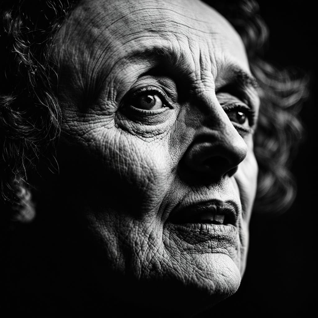 Vintage French Chanteuse Performs La Vie En Rose at Moulin R...