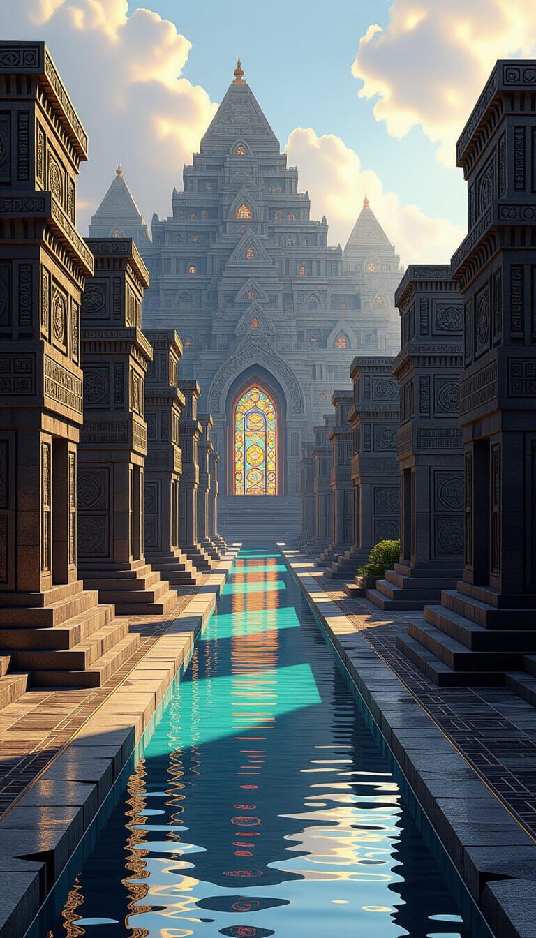 Sacred City of Converging Architectures