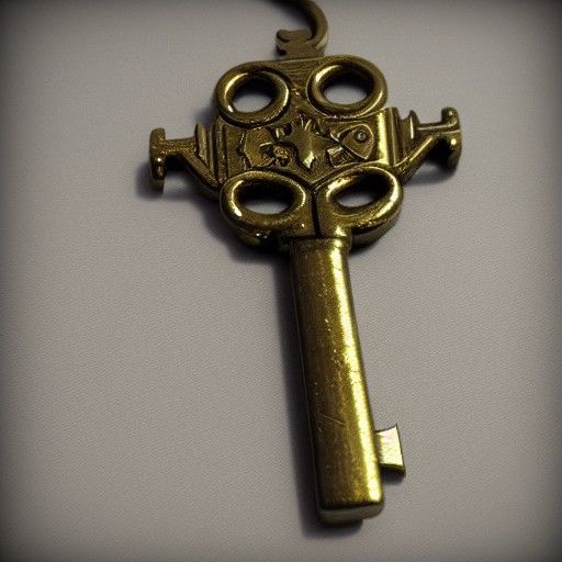 Ornate Antique Skeleton Key