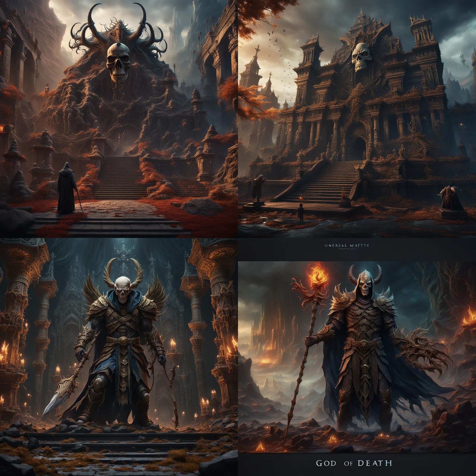 God of Death: Fantasy Concept Art in Unreal Engine
