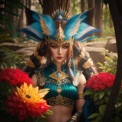 Realistic Female Centaur in Fine Detail